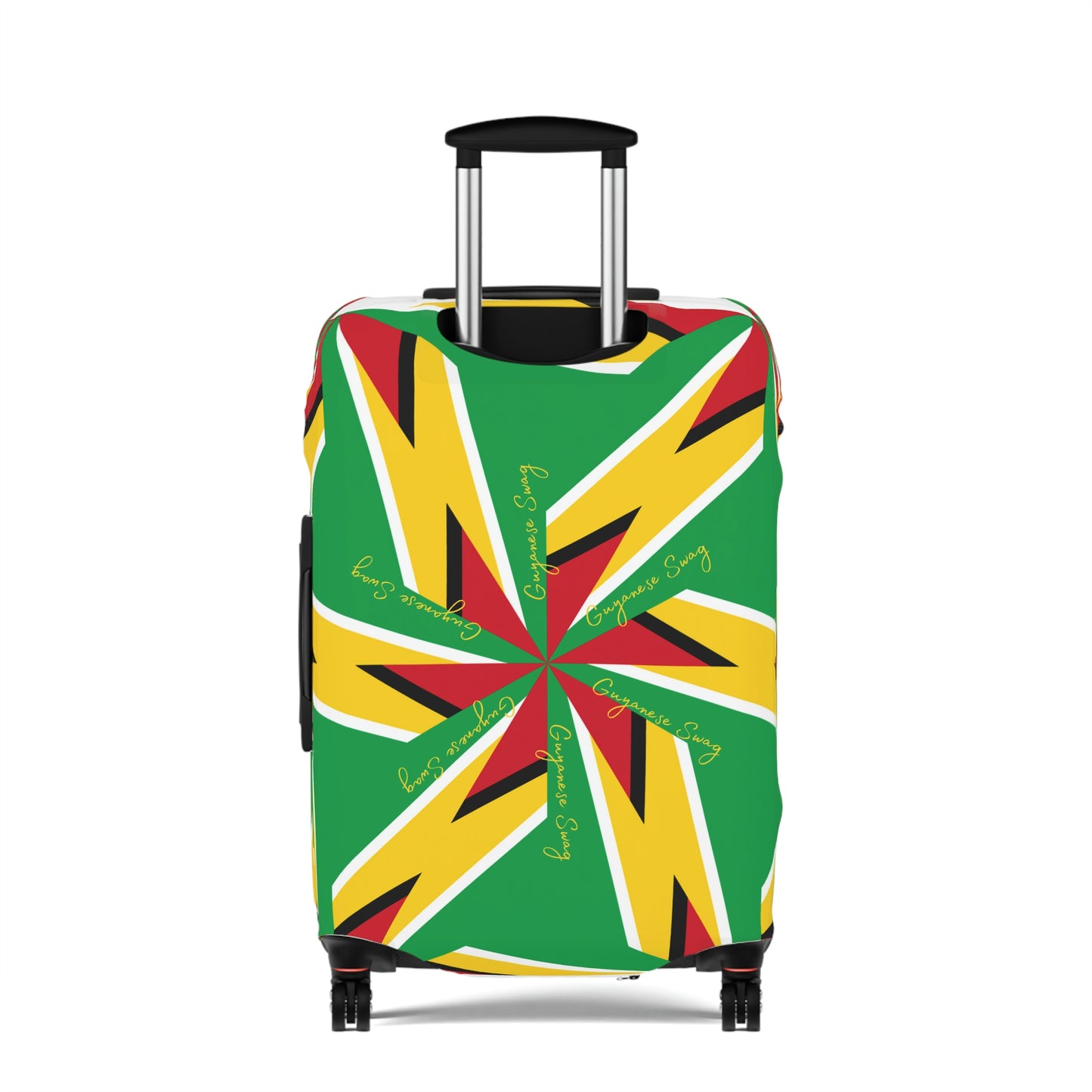 Abstract Guyana Flag Luggage Cover