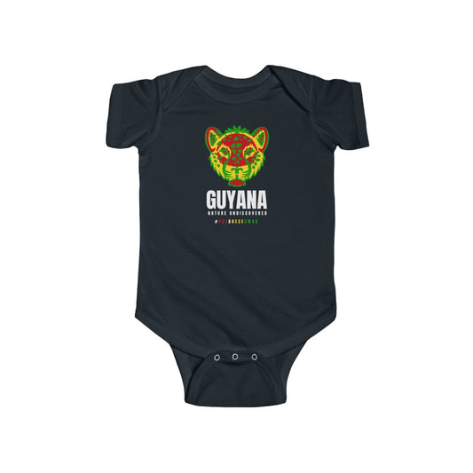 Guyana Jaguar Infant Fine Jersey Bodysuit.