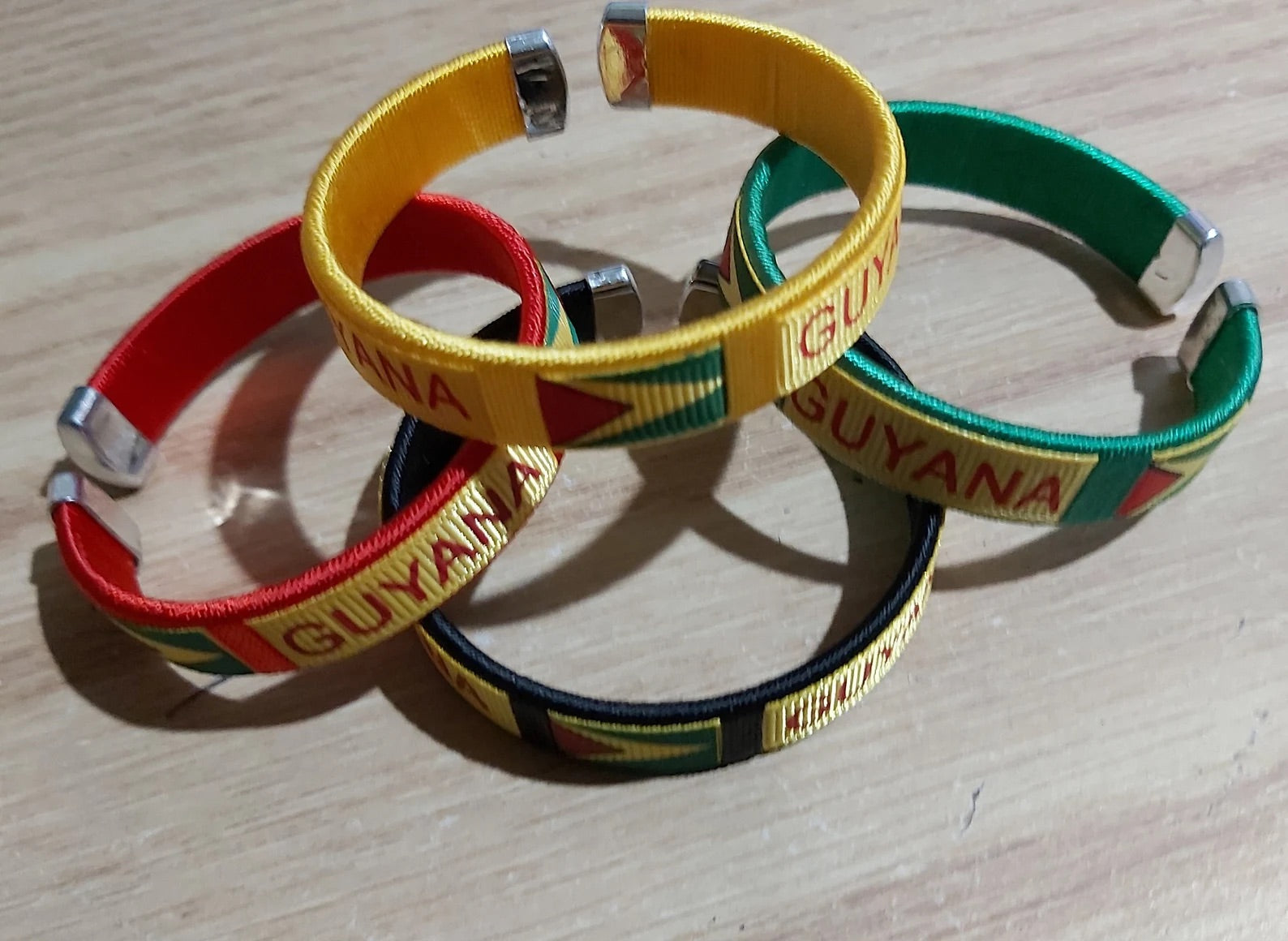Guyana Flag C bracelet.