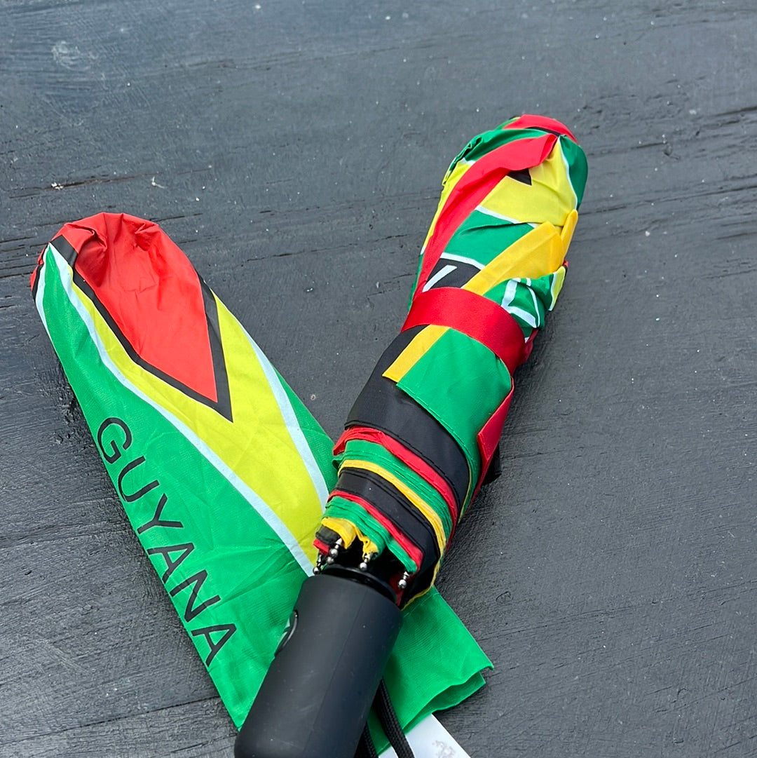 Guyana Flag Umbrella.