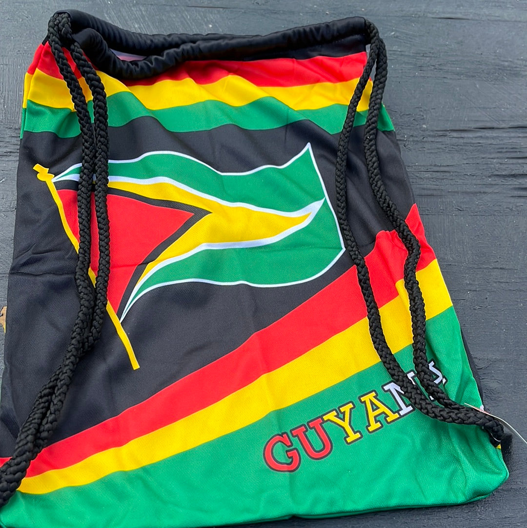Guyana Draw String Bag.