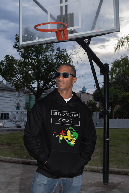 Guyanese Swag Panther Long Sleeve Unisex Premium Pullover Hoodie | Lane Seven