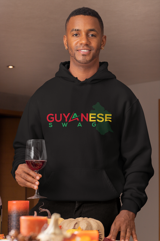 Guyanese Swag Guyana Map Men's Hoodie
