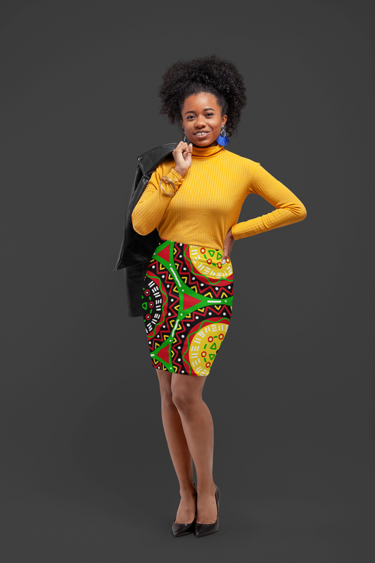 Guyanese Swag Arawak Women's Mini Skirt