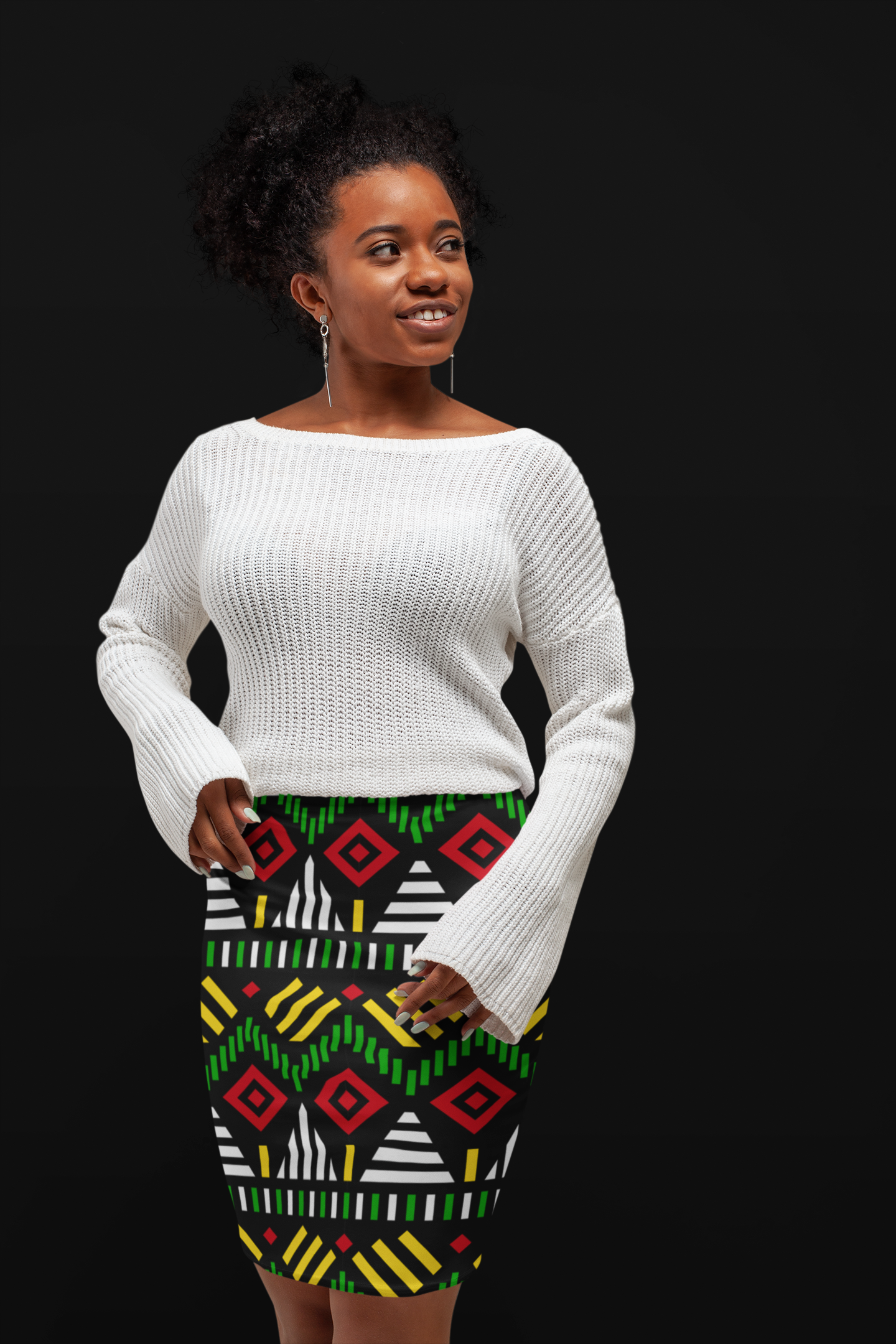 Guyanese Swag Monarch Women's Mini Skirt