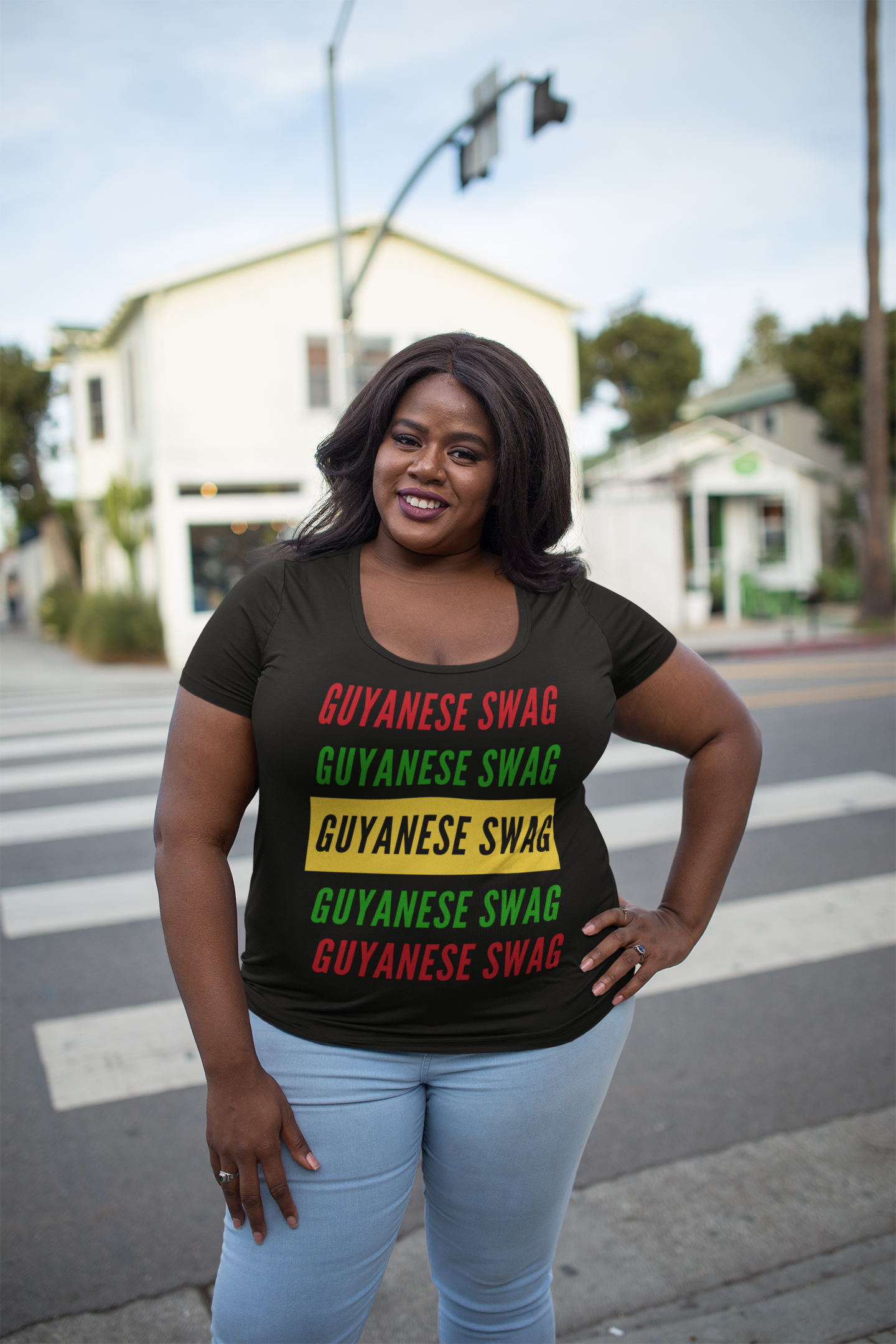 Guyanese Swag Women's Short Sleeve Tee