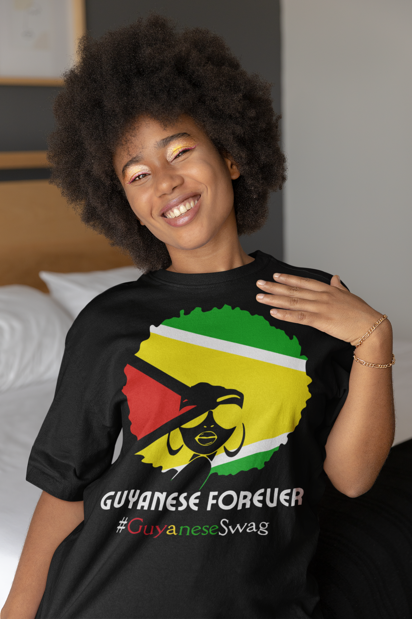 Guyanese Forever Women Short Sleeve Unisex Heavy Cotton T-Shirt | Gildan