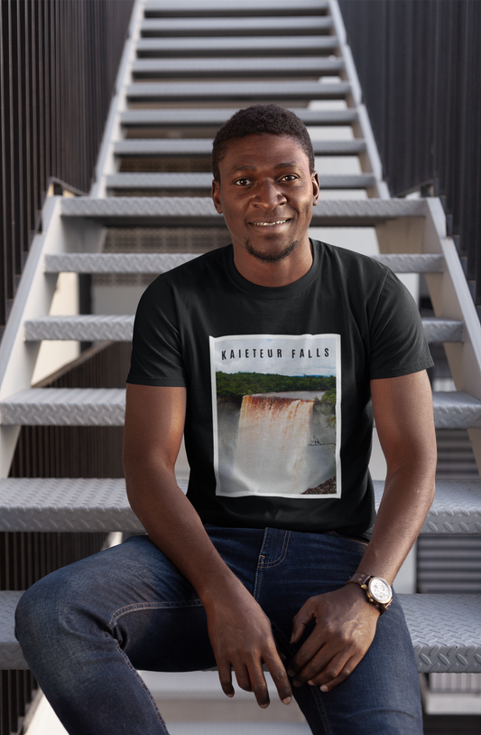 Guyana Kaieteur Falls Men's Short Sleeve T-Shirt