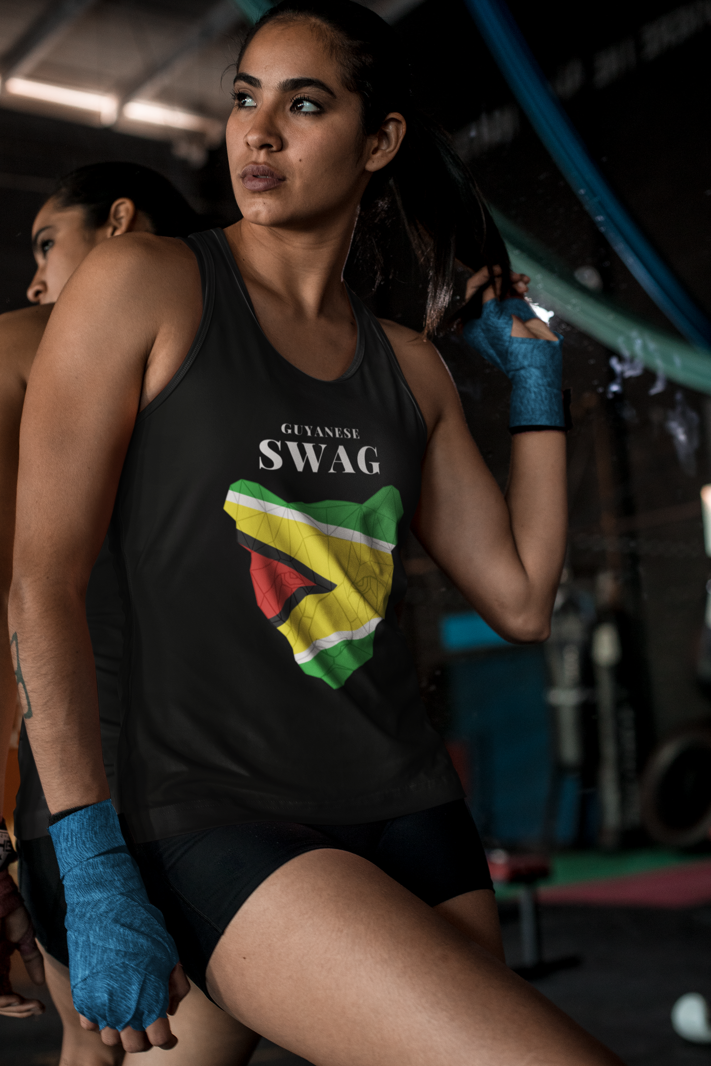 Guyanese Swag Panther Sleeveless Unisex Jersey V-Neck Tee |  Bella + Canvas